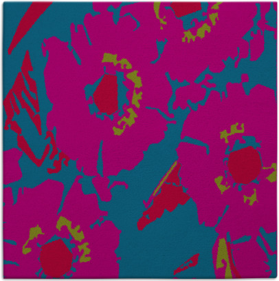 popping poppy rug - item 901181