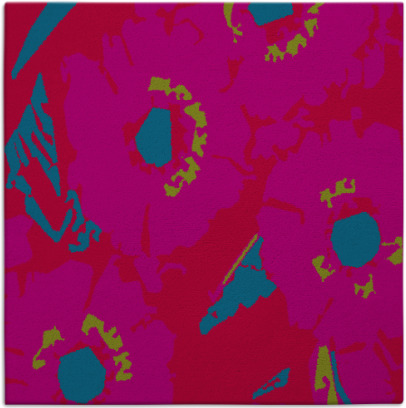 popping poppy rug - item 901182