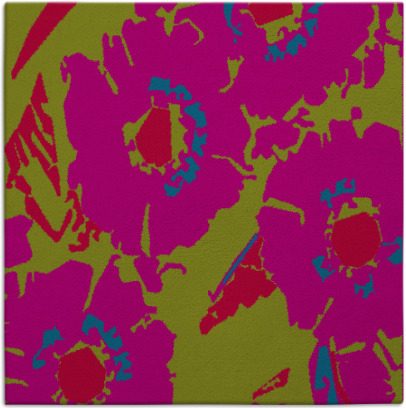 popping poppy rug - item 901183