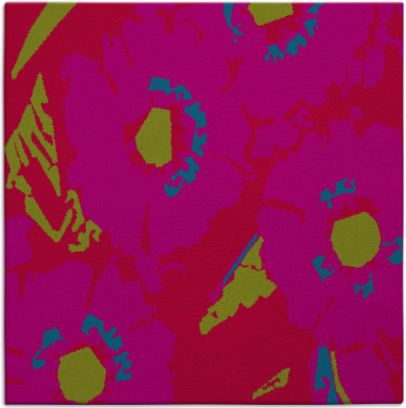 popping poppy rug - item 901184